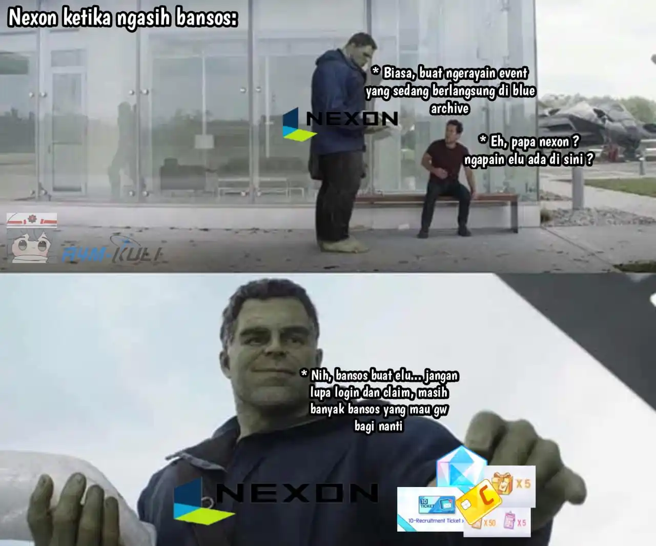 Image from Blue Archive Reborn Animation Indonesia: Nexon di game BA punya 2 sisi:...