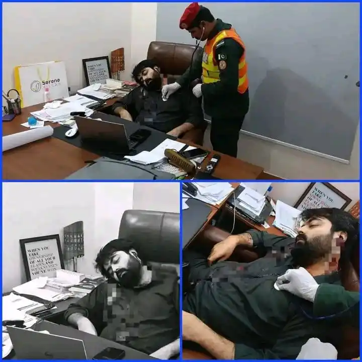 Image from Pak News Forum: *وقاص رضا... اتنا خوبصورت جوان، اتنی بےرحم موت۔* ملتان ریئل اسٹیٹ کے...