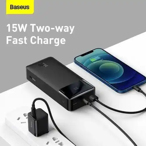 Image from ECONOMIZANDO COM JP: Powerbank Baseus 30000mah 15w Display Digital Carga Rápida  por: R$ 21...