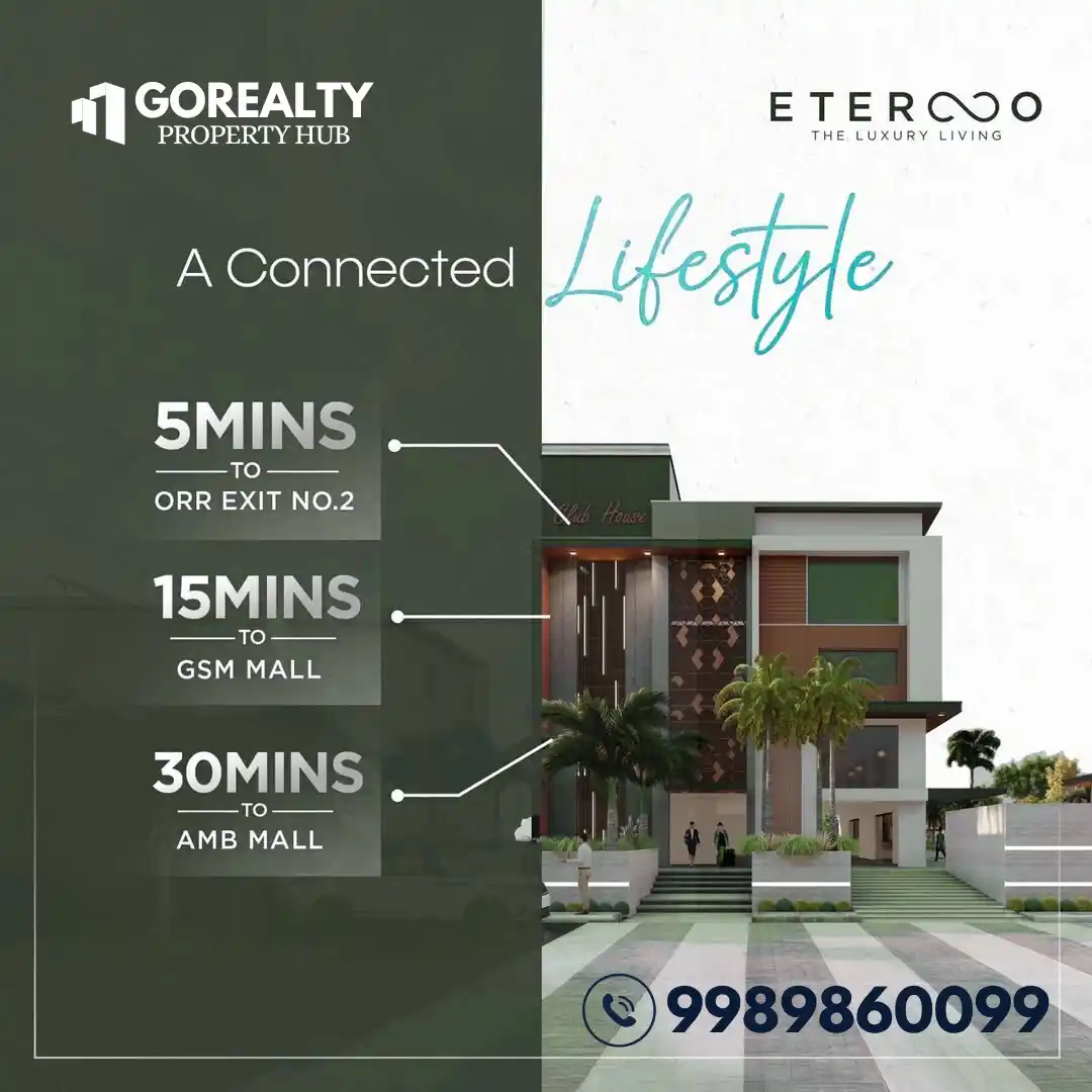 Image from GoRealty Property Hub Hyderabad | Leading Investment Destination!: *🌟 Premium 4BHK Triplex Villas in West Hyderabad – Limited Units! @Ko...