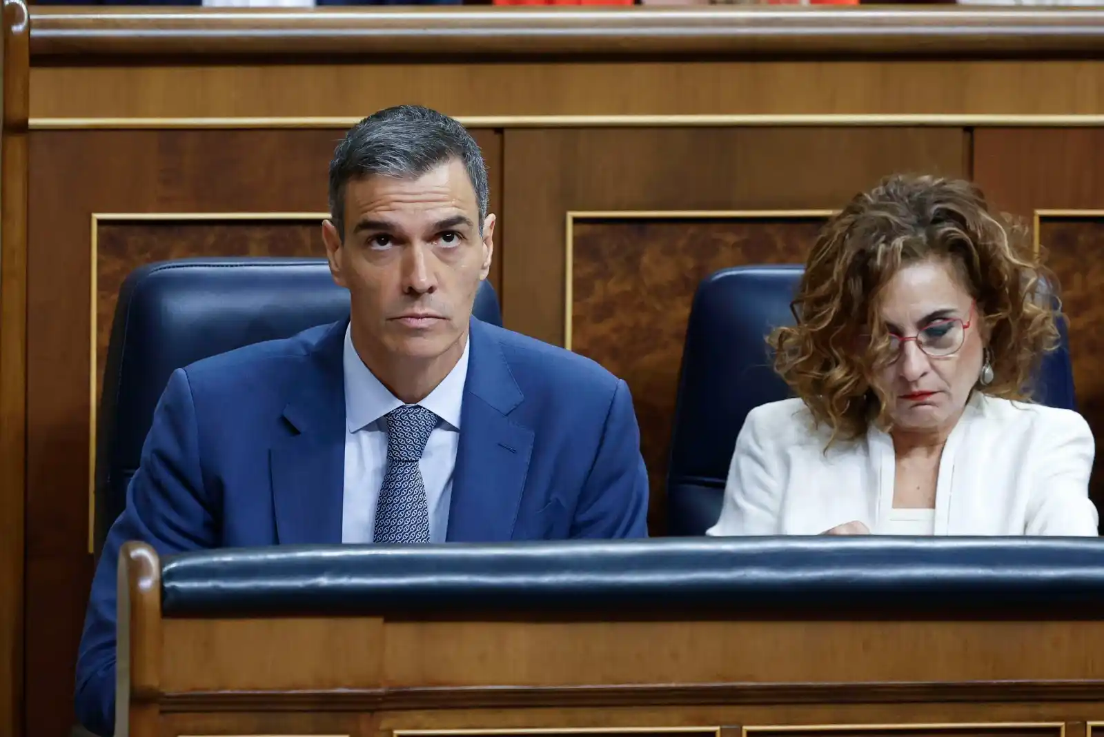 Image from El Confidencial: *Sánchez no asume ninguna responsabilidad por la corrupción entre grit...