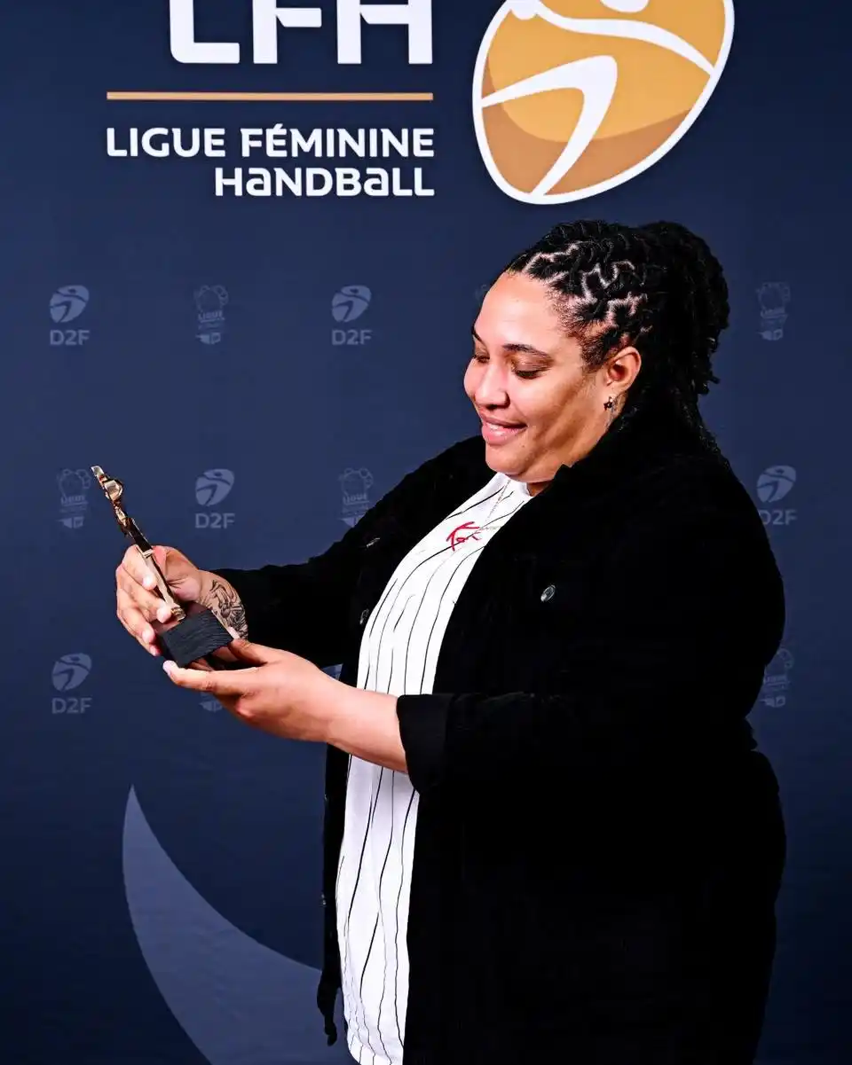 Image from RESCA | Actus Antilles-Guyane: 🤾 Séphora Jeanne-Louise sacrée meilleure gardienne de D2 Féminine aux...