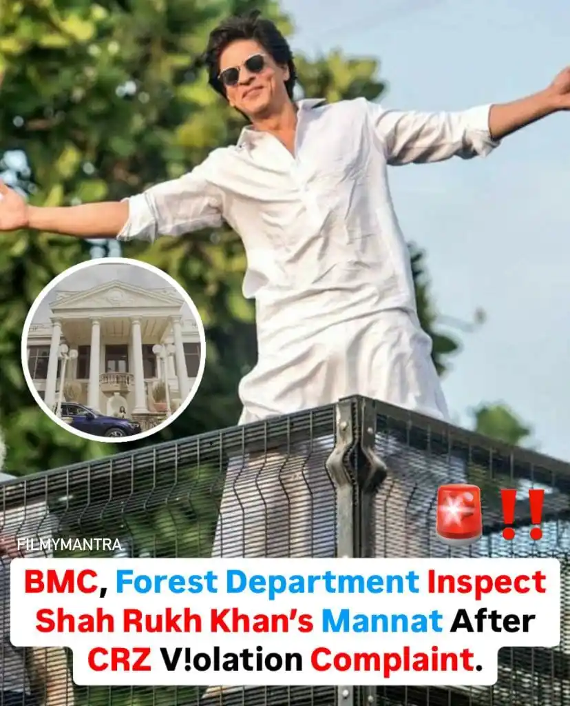 Image from Filmymantra: Shah Rukh Khan’s bungalow Mannat is under renovation. According to the...