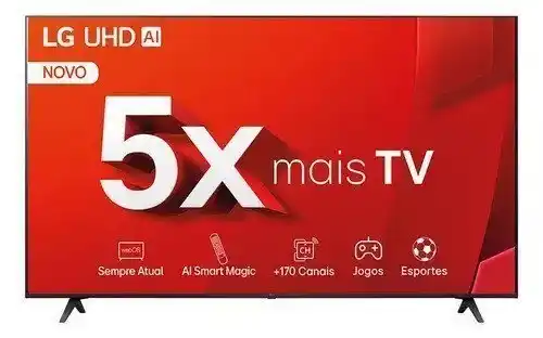 Image from ECONOMIZANDO COM JP: Smart Tv LG Led 55 55ut801c0sa 4k Ultra Hd Thinq Ai Webos 24 100v/240v...