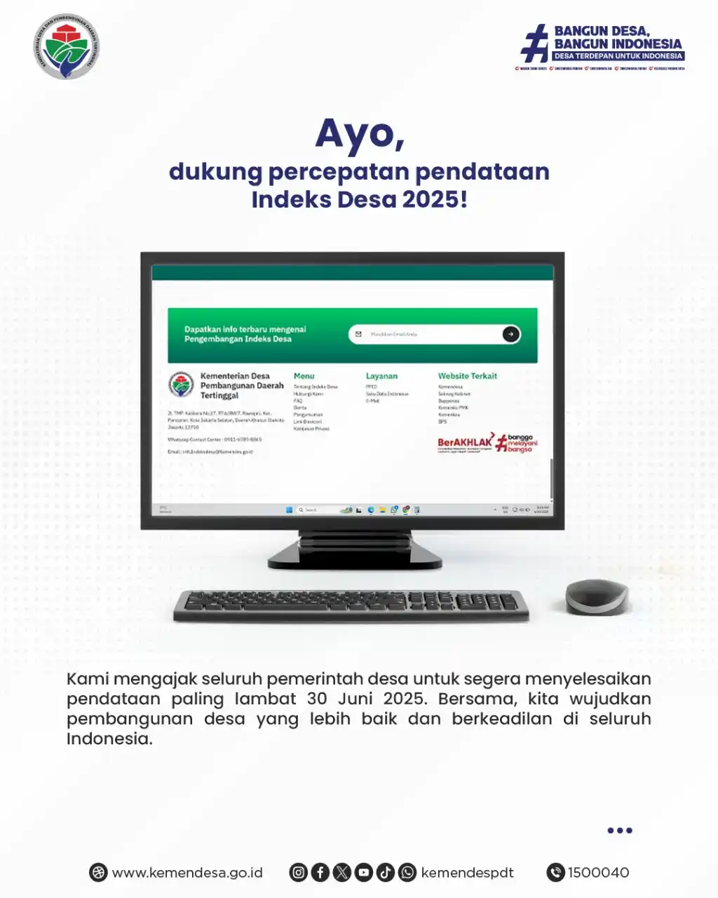 Image from KEMENDES PDT: 📢 <a class="text-blue-500 hover:underline cursor-pointer" href="/hash...