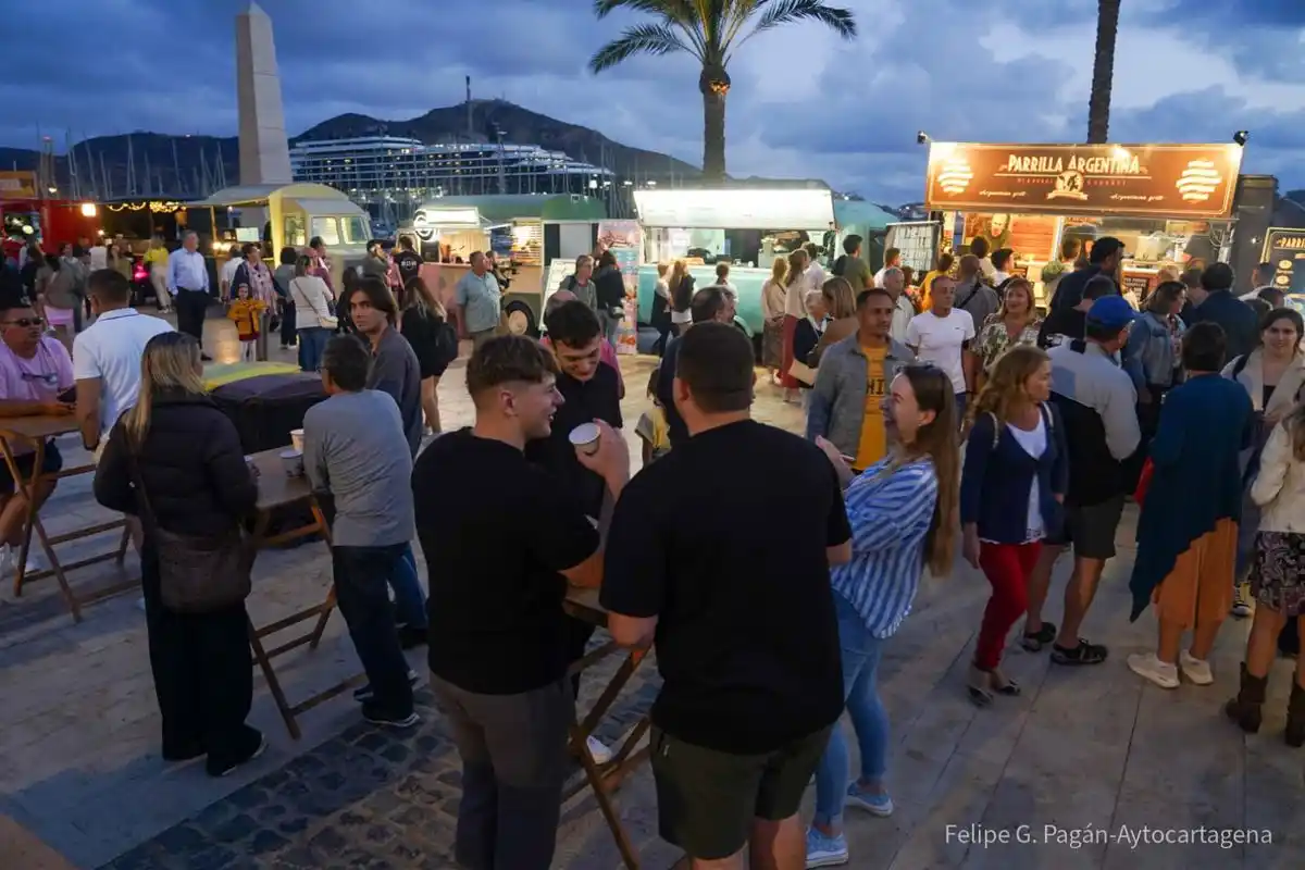 Image from Ayuntamiento de Cartagena (España): SORTEO | 🤯 Este fin de semana llega el *Street Food Market* a Cartage...