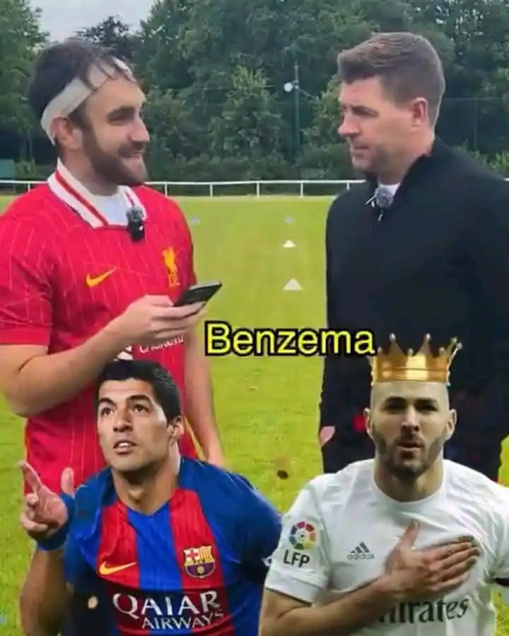 Image from PREMIER LEAGUE LIVE MATCHES & NEWS⚽: 🌟 Steven Gerrard: “Suarez or Zlatan? Suarez. Suarez or Van Persie? S...