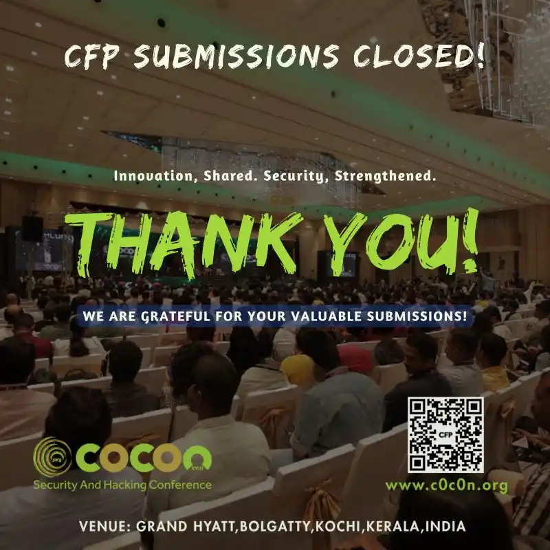 Image from c0c0n - Security and Hacking Conference: Thank You for Your Submissions! We’re thrilled to announce that the C...
