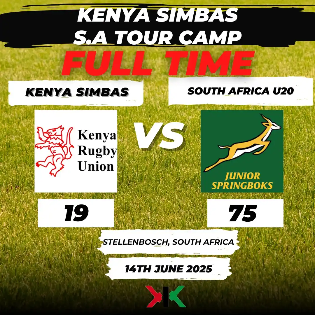 Image from XIX SPORTS: The Junior Boks run riot against our Simbas "B" side that played earli...