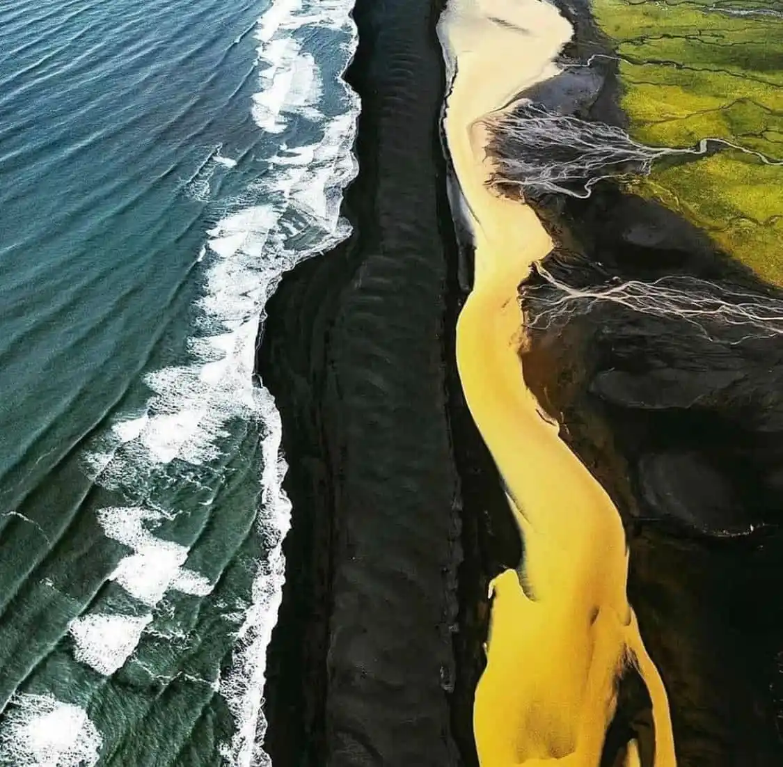 Image from UPSC™ ANMOL VACHAN QUOTES MPPSC UPPSC BPSC RAS Motivation CSAT UPSC UPSC Upsc UPSC UPSC UPSC UPSC™™™: The place where the blue sea, the black beach, the yellow river and th...