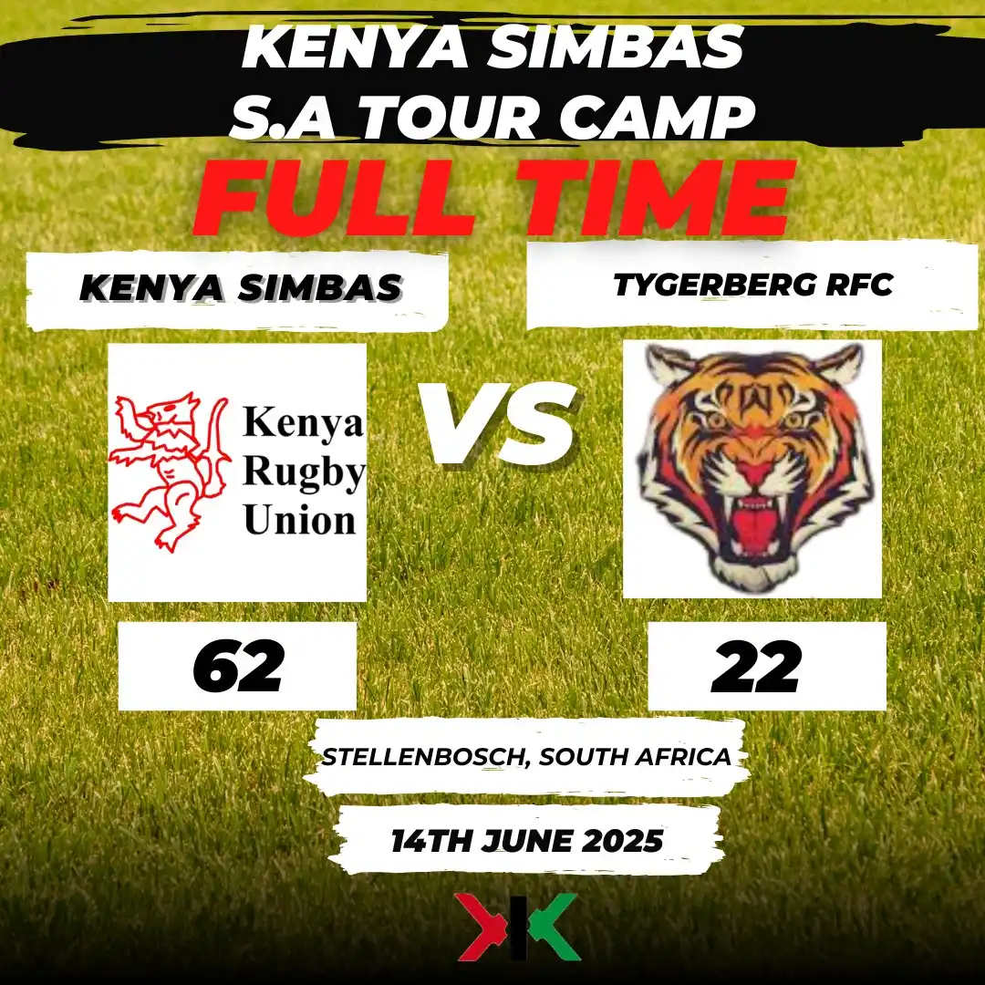 Image from XIX SPORTS: The Simbas stamped authority in the second game of the day versus Tyge...