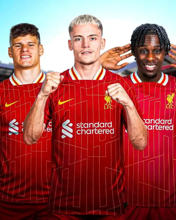Image from PREMIER LEAGUE LIVE MATCHES & NEWS⚽: 𝐓𝐡𝐫𝐞𝐞 𝐬𝐢𝐠𝐧𝐢𝐧𝐠𝐬 𝐜𝐨𝐦𝐩𝐥𝐞𝐭𝐞𝐝. 🎯🎯🎯  Liverpool get ...