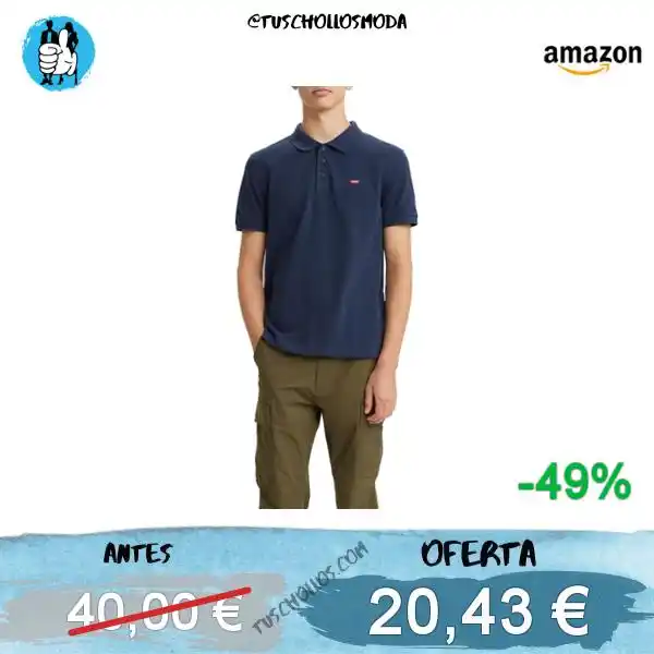Image from tuschollosmoda!!!👟 Ofertas Y Chollos en Ropa,  Moda,  Zapas y Belleza: *🤩 TIRADO DE PRECIO ESTE POLO LEVI'S* <a class="text-blue-500 hover:u...