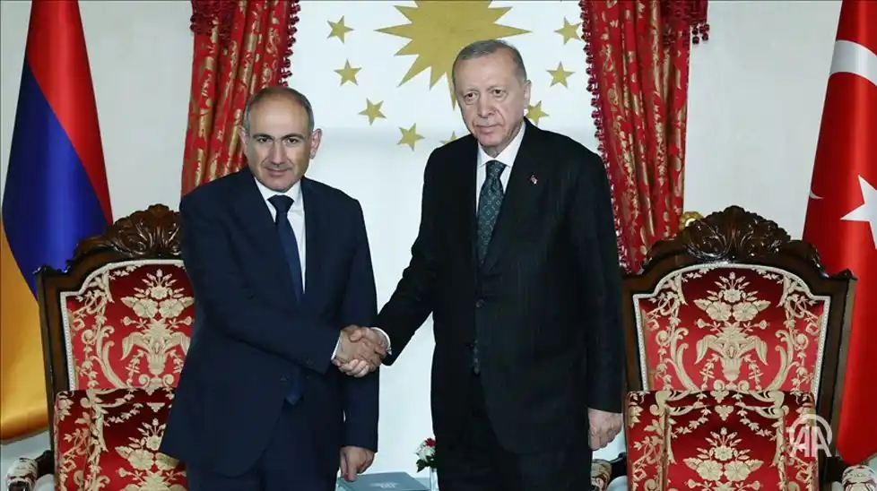 Image from Anadolu English: 🇹🇷 | 🇦🇲 Türkiye is using all diplomatic means to establish stabili...