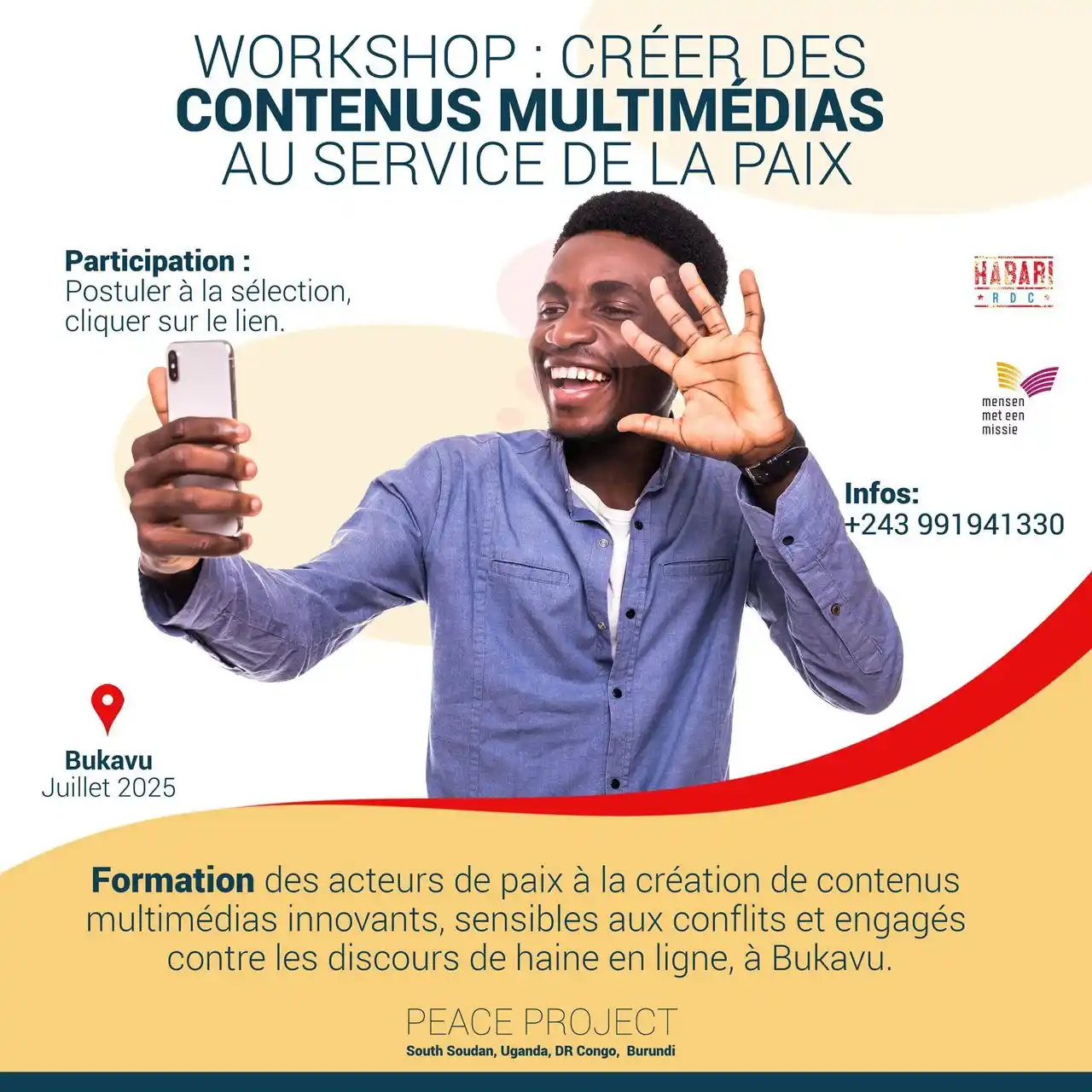 Image from Habari RDC: Tu veux utiliser les médias pour changer les choses ? Cliquer sur le l...
