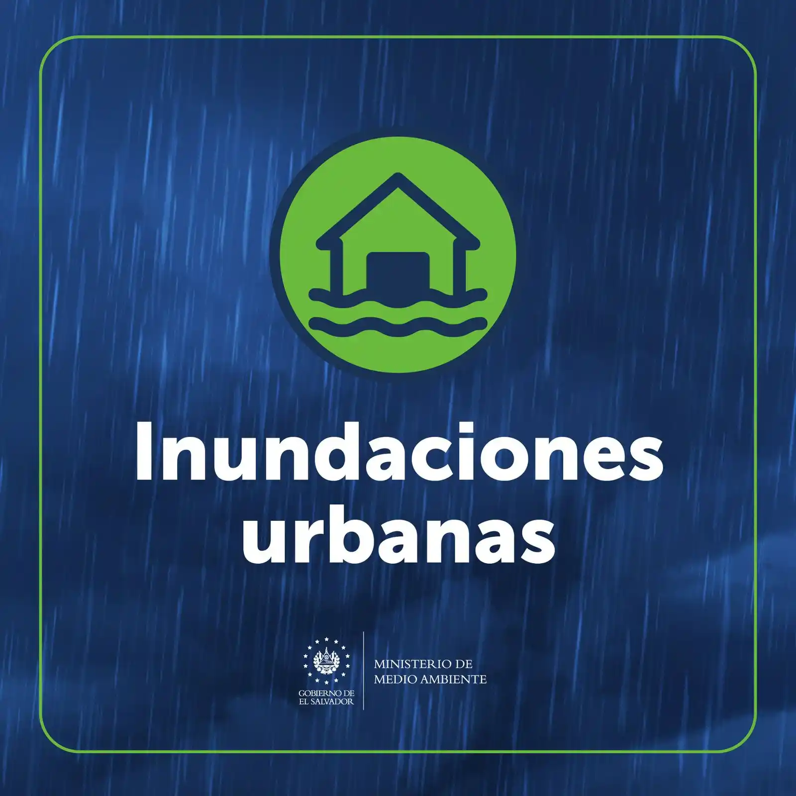 Image from Ministerio de Medio Ambiente El Salvador: VIGILANCIA en distritos del Área Metropolitana de San Salvador por inu...