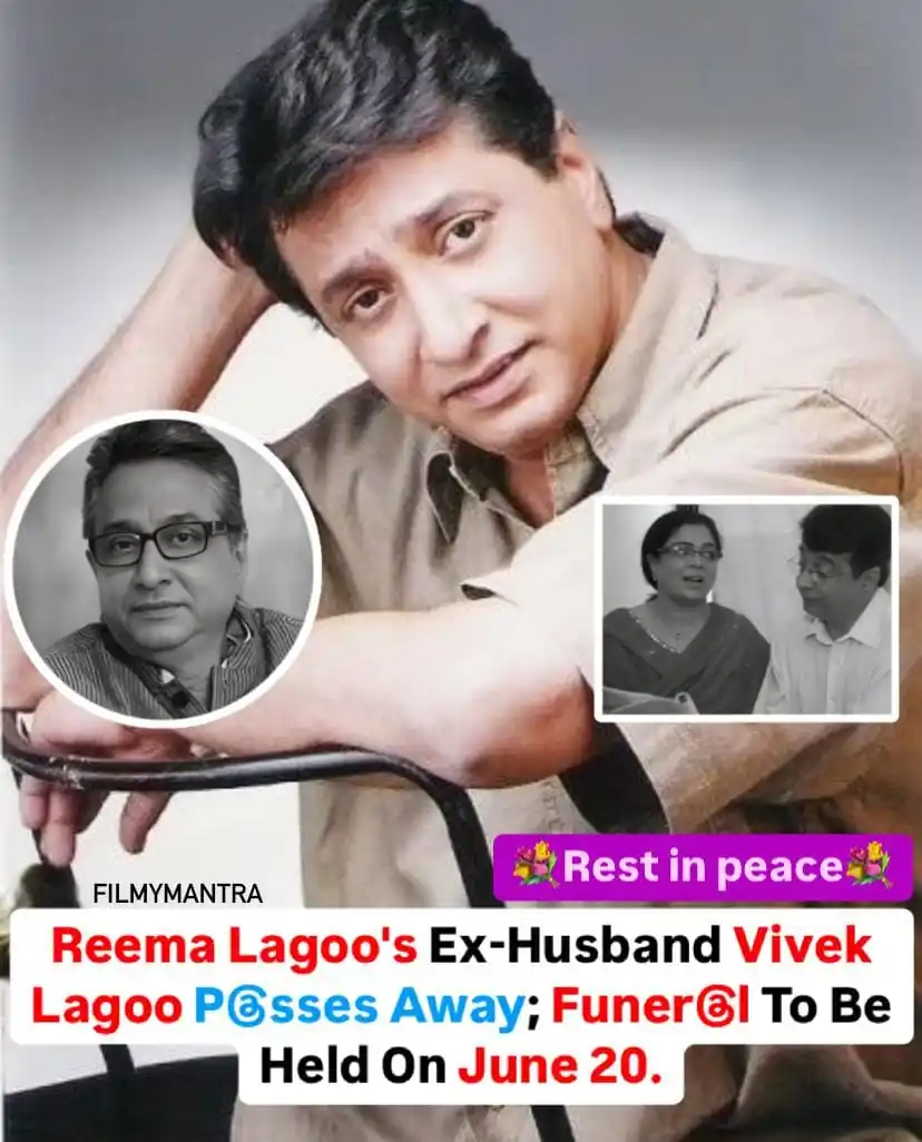 Image from Filmymantra: Vivek Lagoo, a veteran actor and director, d!ed on June 19. His funer@...