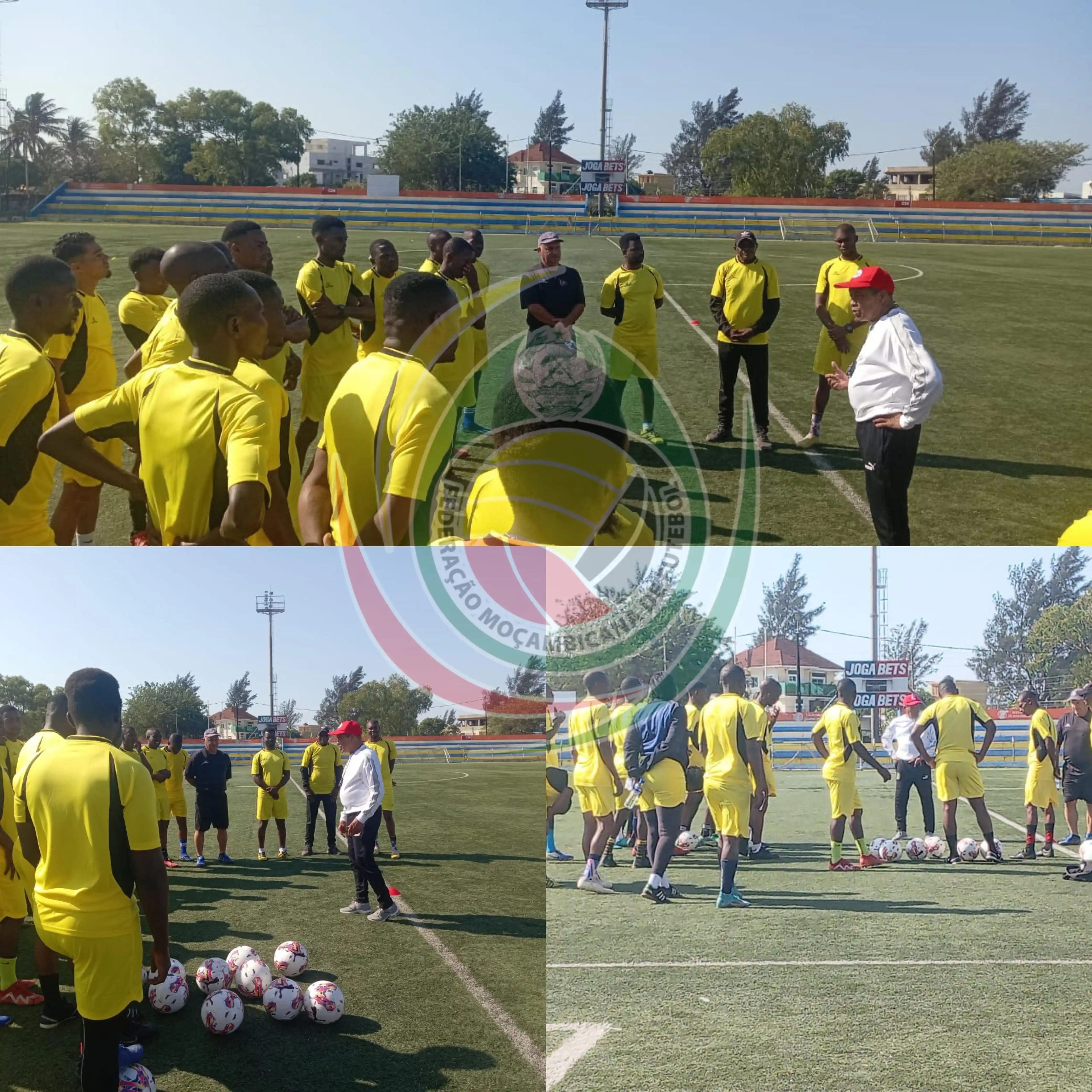 Image from FEDERAÇÃO MOÇAMBICANA DE FUTEBOL (Oficial) : ✅ 1.º Módulo Concluído! 📸 O Curso de Treinadores – Licenças CAF “C” ...