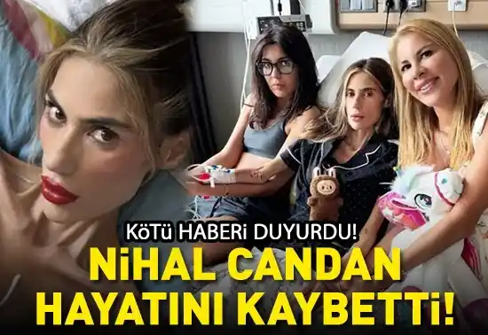 Image from CNN TÜRK: 23 kiloya kadar düşmüştü... Nihal Candan hayatını kaybetti!   https://...