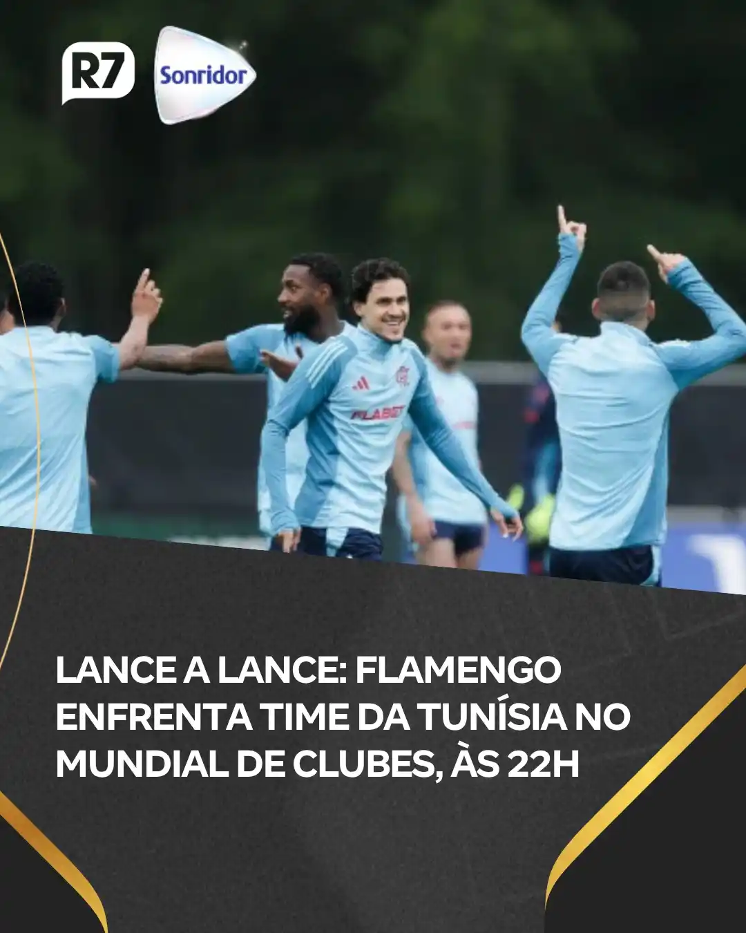 Image from R7 Esportes: A Copa do Mundo de Clubes começa nesta segunda-feira (16) para o Rubro...