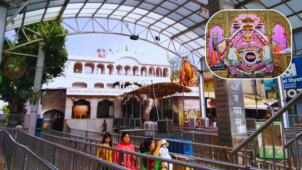 Image from Khatu Shyam Darshan: आज से कुछ साल पहले ऐसा रूप था बाबा श्याम के मंदिर का। फिर मंदिर में कत...