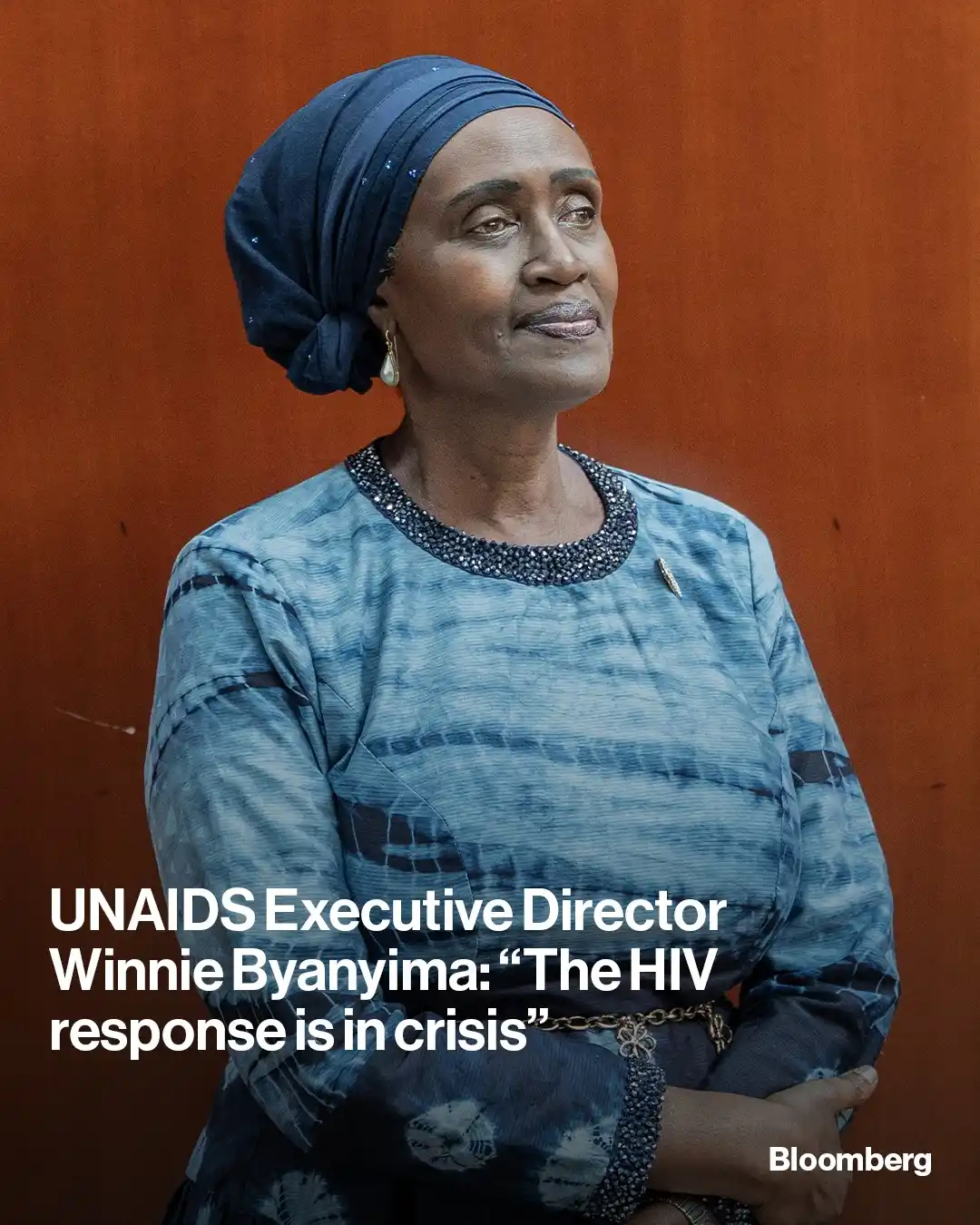 Image from Bloomberg Africa: Are we unraveling years of progress on fighting HIV/AIDS? For the pas...
