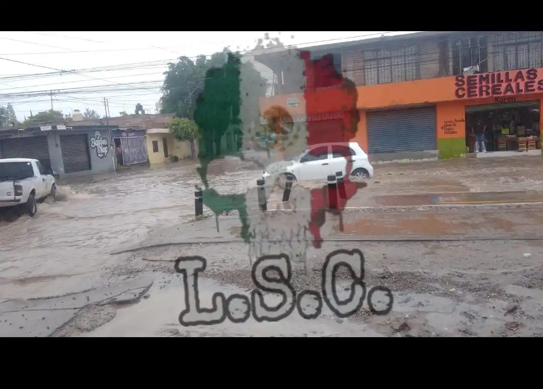 Image from L.S.C 🇲🇽💀: Así la avenida olímpica y asis⚠️🇲🇽❗🚓⛔‼️tomen sus precauciones no va...