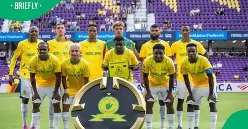 Image from Briefly News Sports: *Bafana Bafana Star Sets New Record As Sundowns Defeat Ulsan HD in FIF...