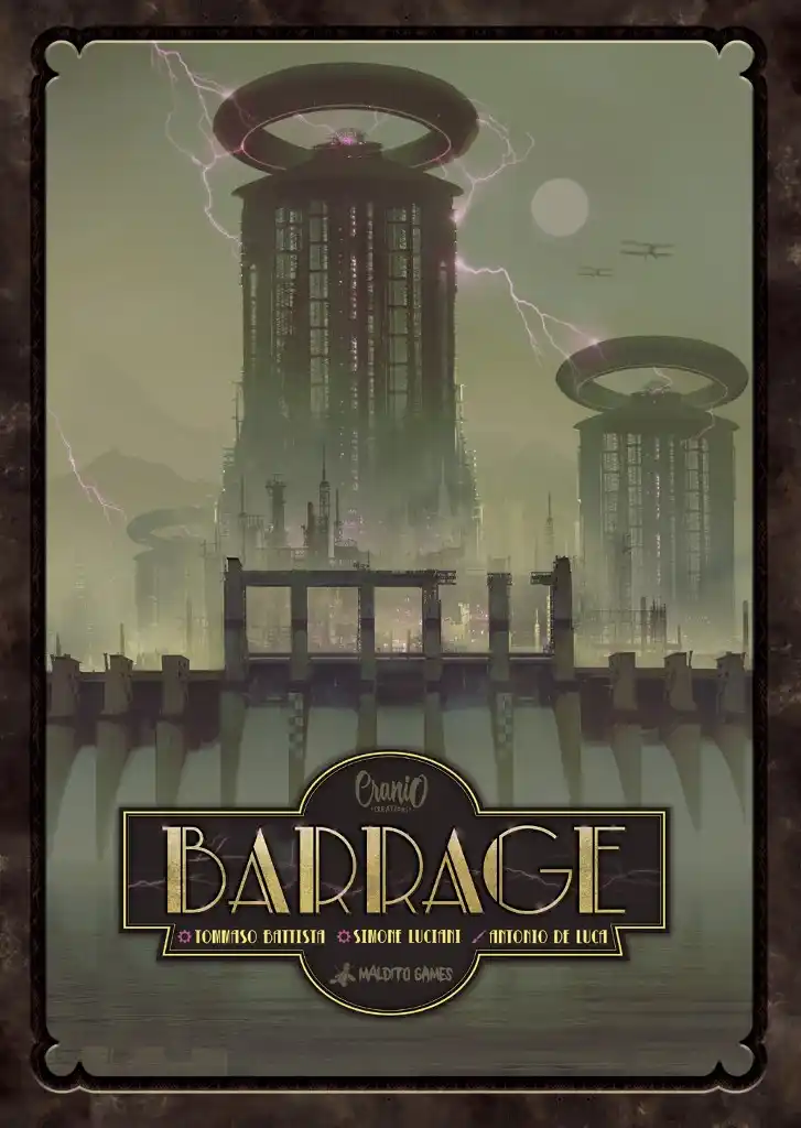 Image from Ludonauta.es: *Barrage • 46,86€ • 🇬🇧 • Amazon* https://amzn.to/4dNlKIr _Una nueva ...