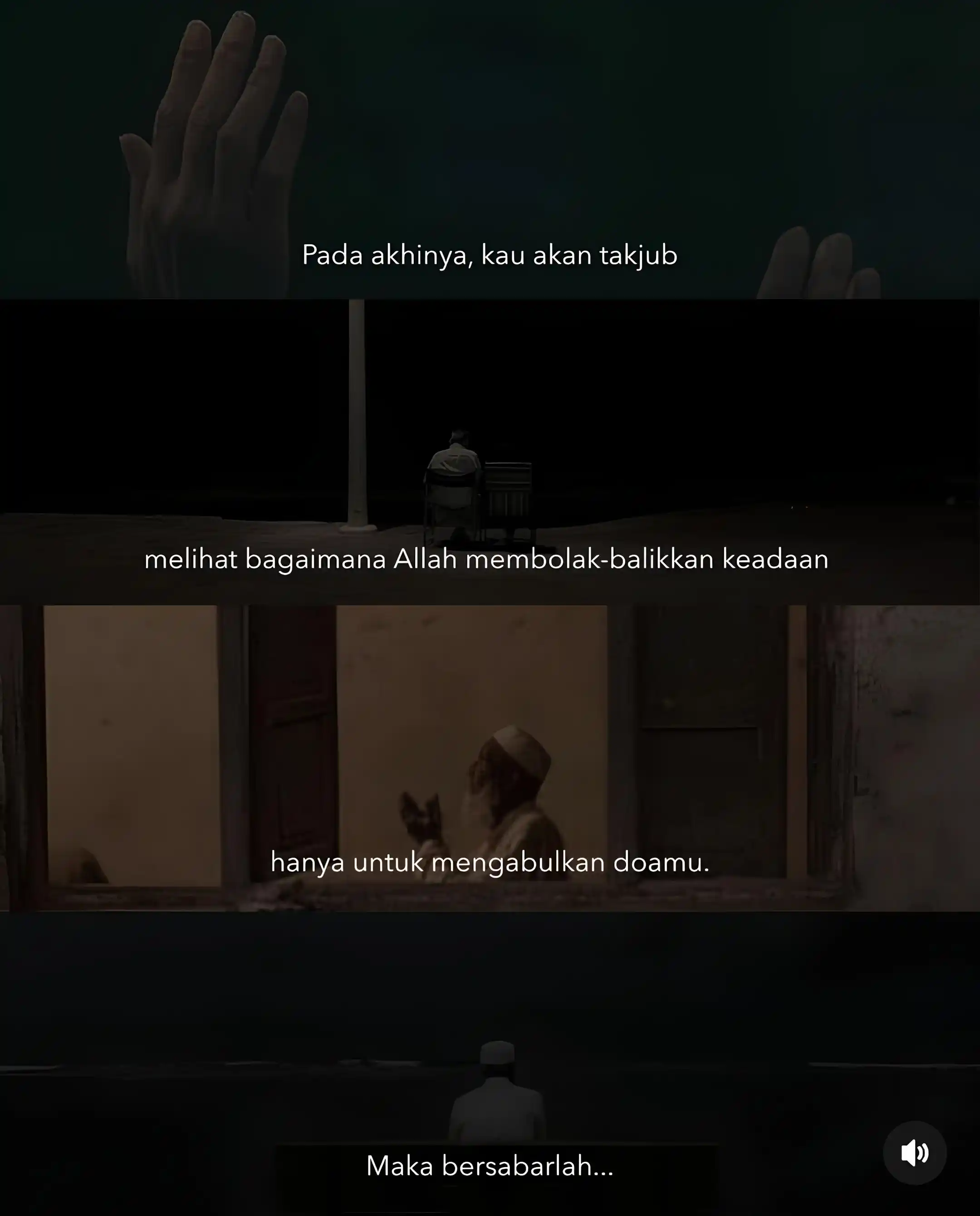 Image from Bunga Hijrahku💐🌙: Berbahagialah, *wahai jiwa-jiwa yang teguh* menapaki jalan sabar. Ber...