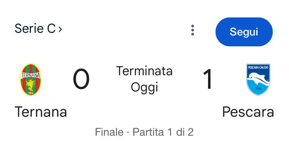 Image from Paolo Sinibaldi Comunicazione: Bravo Pescara! Primo round ai <a class="text-blue-500 hover:underline ...