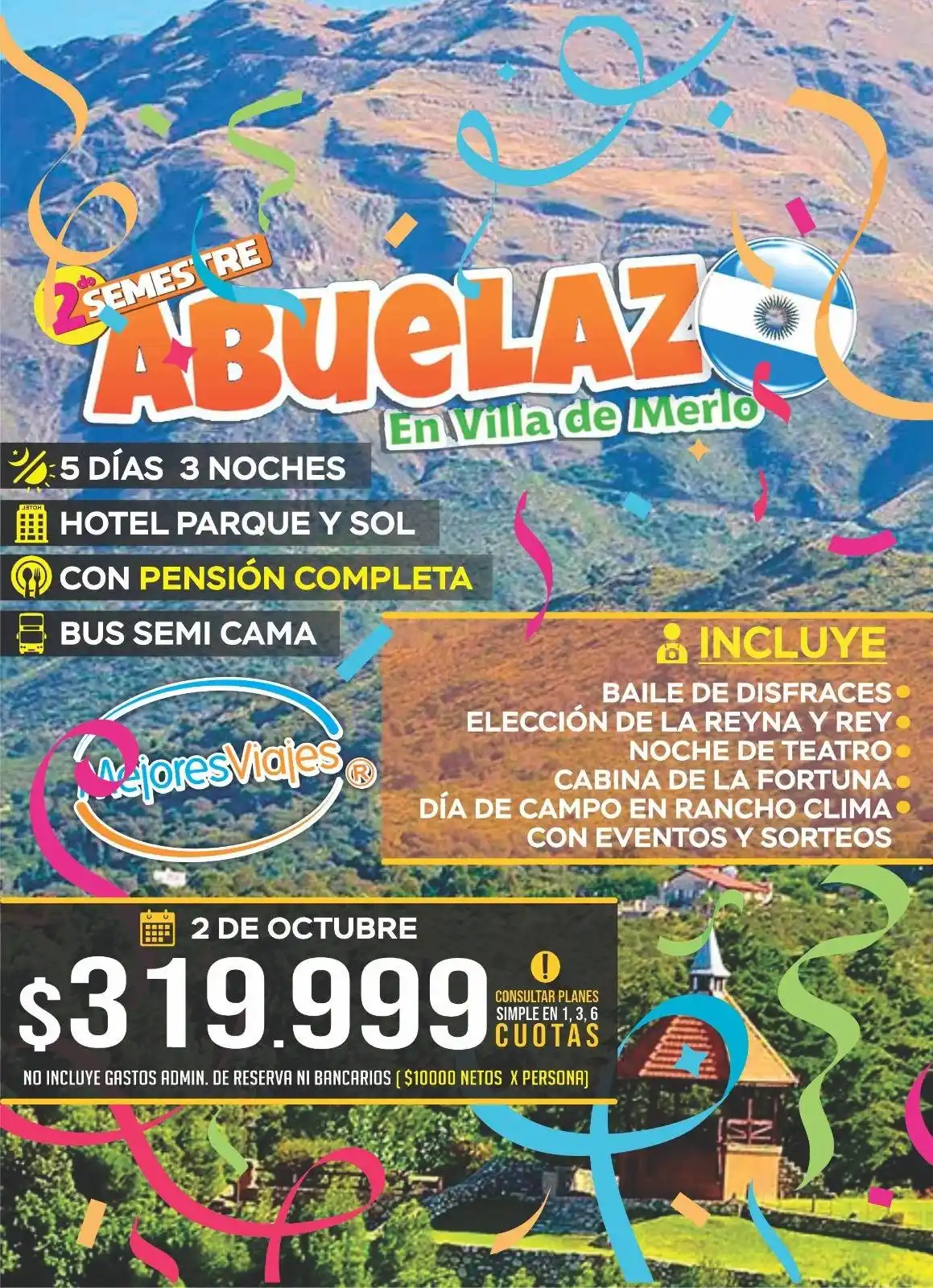 Image from Mejores viajes: *Copamos Merlo* 😎 !!! Se viene el Abuelazo 2025!! Y por alta demanda ...