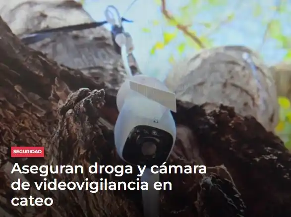 Image from Meganoticias: 🚔 🔎 Durante un operativo conjunto, policías ministeriales y elemento...