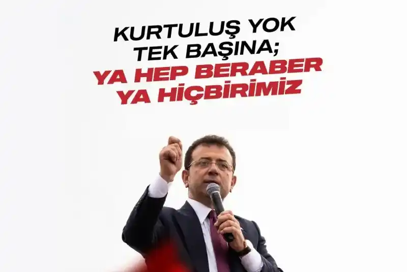Image from ANKA Haber Ajansı: Ekrem İmamoğlu: Kürt meselesinin çözülmesi için gereken adımların TBMM...