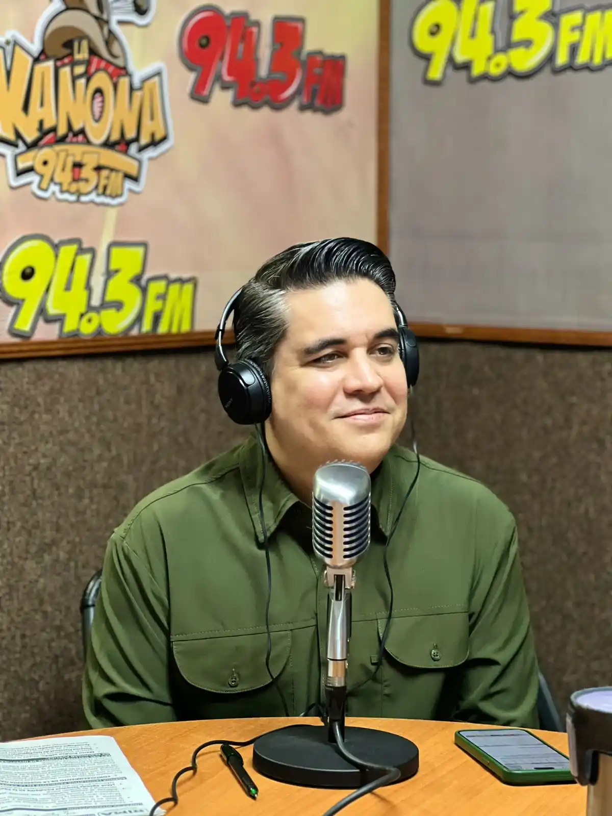 Image from Canal del PVEM Sinaloa 🌱 : Estamos en vivo 🔴 desde La Kañona 94.3 FM en *Escuinapa*   Pueden sin...