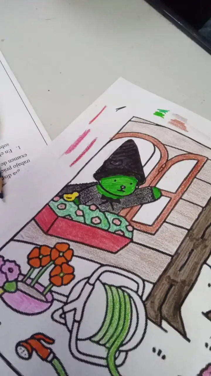 Image from ambita en problemas: estas malas en lugar de pintarla de princesa la pintaron de bruja...