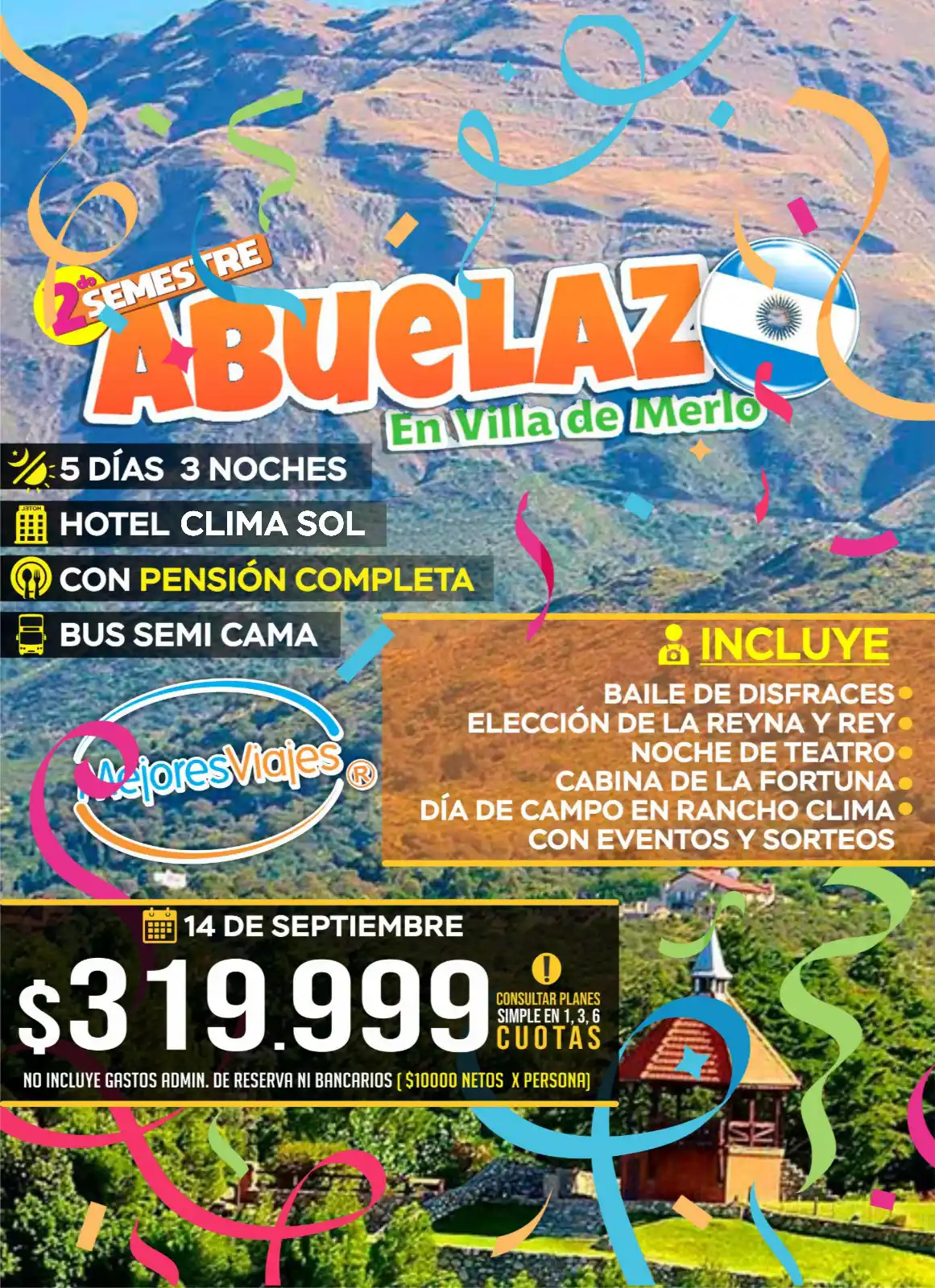Image from Mejores viajes: 👉🏽 _*EXITO TOTAL*_ 💣 Nueva fecha para el Abuelazo!🥳 Que esperas pa...
