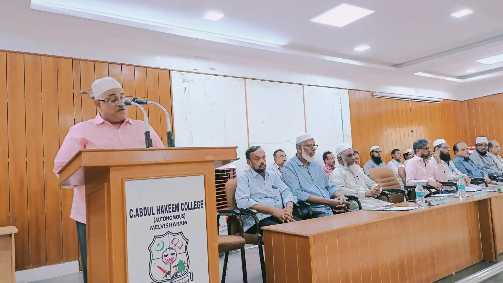 Image from C Abdul Hakeem College (Autonomous) | www.cahc.edu.in: 🎉 First Year Student Inauguration – Day College | 19.06.2025 🎓  C. A...