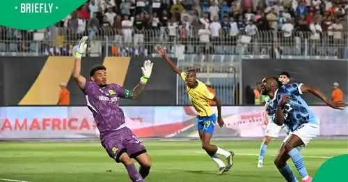 Image from Briefly News Sports: *Fiston Mayele Reportedly To Join Mamelodi Sundowns in R45 Million Tra...