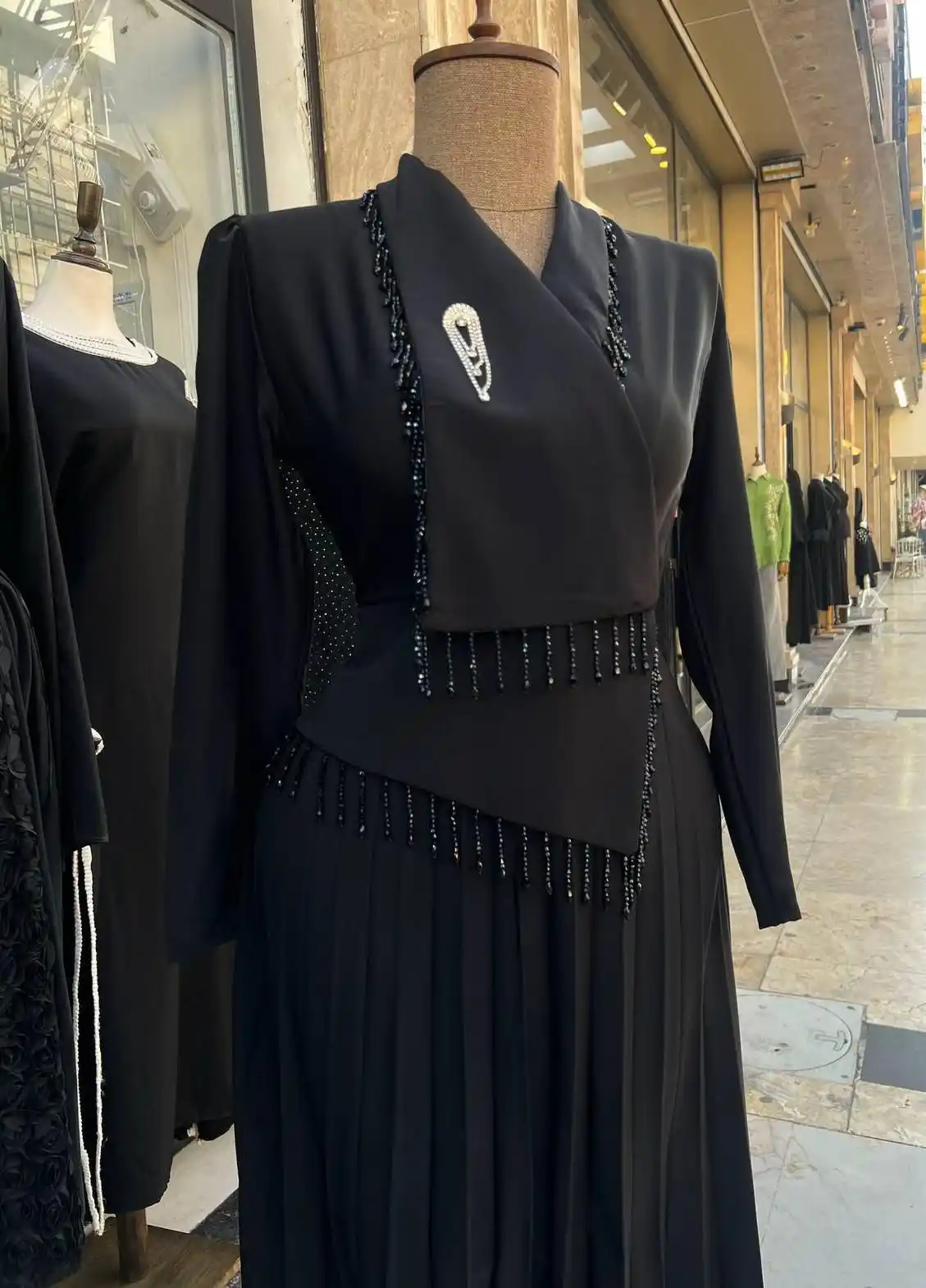 Image from متجر ايلول🦋💕: فستان ملكي❤️🩹 السعر 32 الف فقط خامة هوريم دابل تركي 38-40-42-44-46-4...