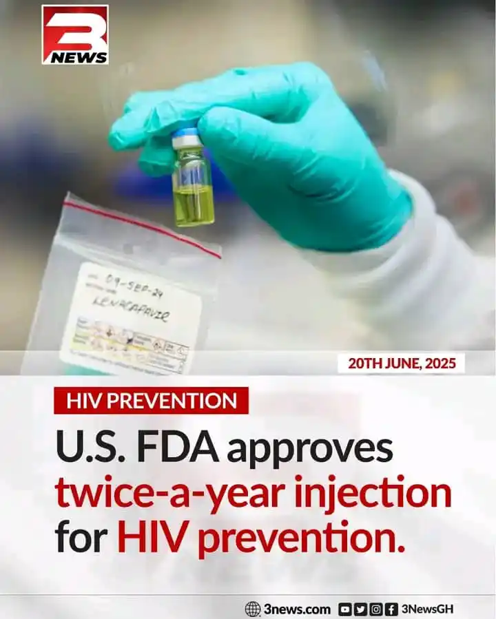 Image from GodKiD MEDIA: GOOD NEWS IN🤗 The U.S. Food and Drug Administration on Wednesday appr...