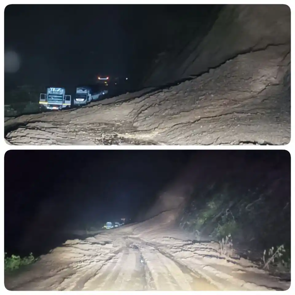 Image from Thaikawi Leelpi: *GUITE ROAD UPDATE* Ahun- 08:11pm Ani- 17.06.2025   *Sinzawl gam Khawk...