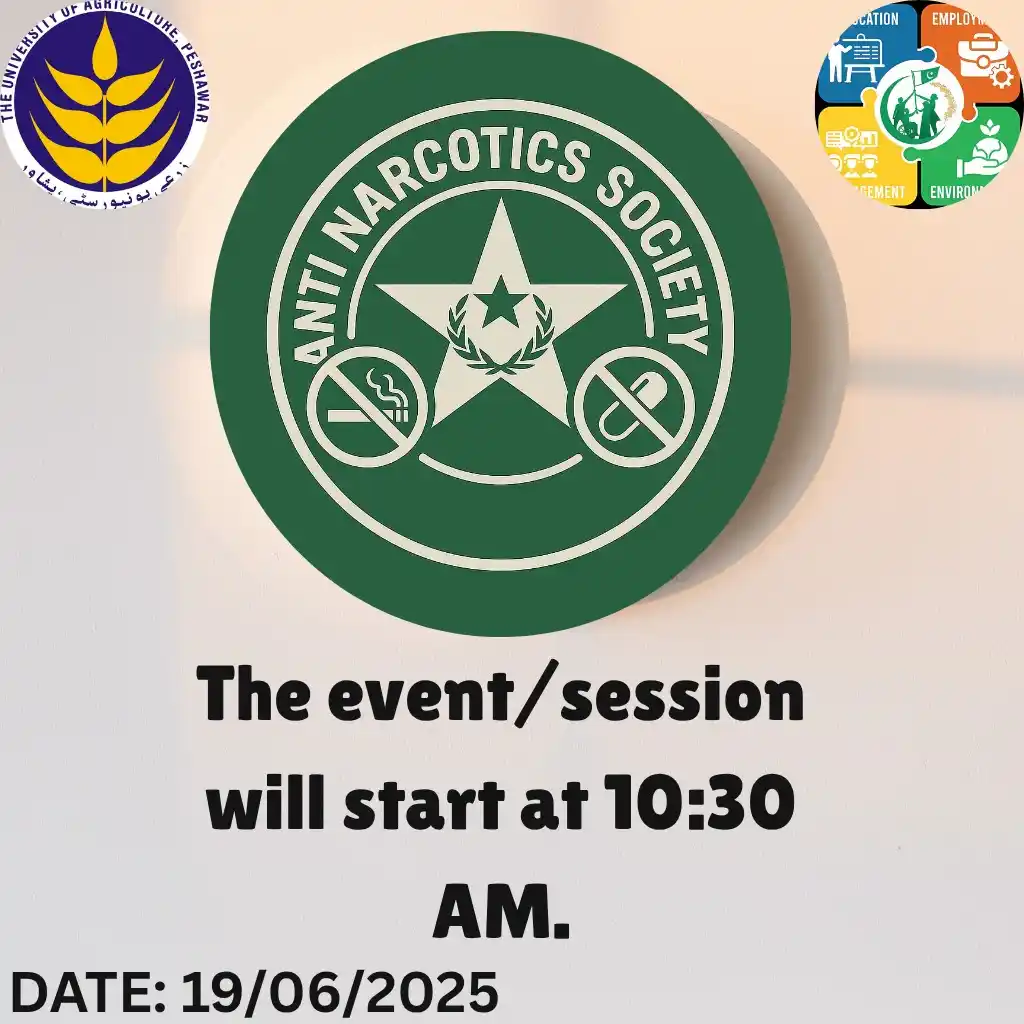 Image from Agriculture University Peshawar Info Cell: Join us on 19th June 2025 at 10:30 AM 📍 Venue: Video Conference Room,...