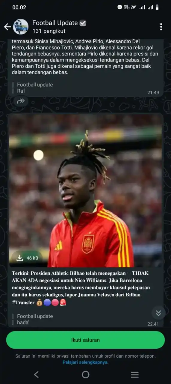 Image from Link Streaming Football⚽: kaya kenal gaess😹...