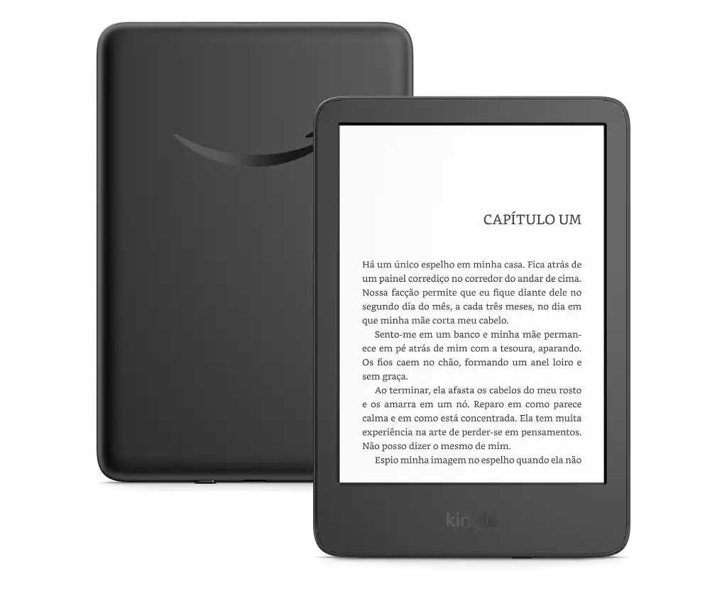 Image from TechTudo Ofertas | Qual Comprar? : 📚 *Kindle 16 GB (Última geração)*  * _Mais leve e compacto_ * _Leitur...