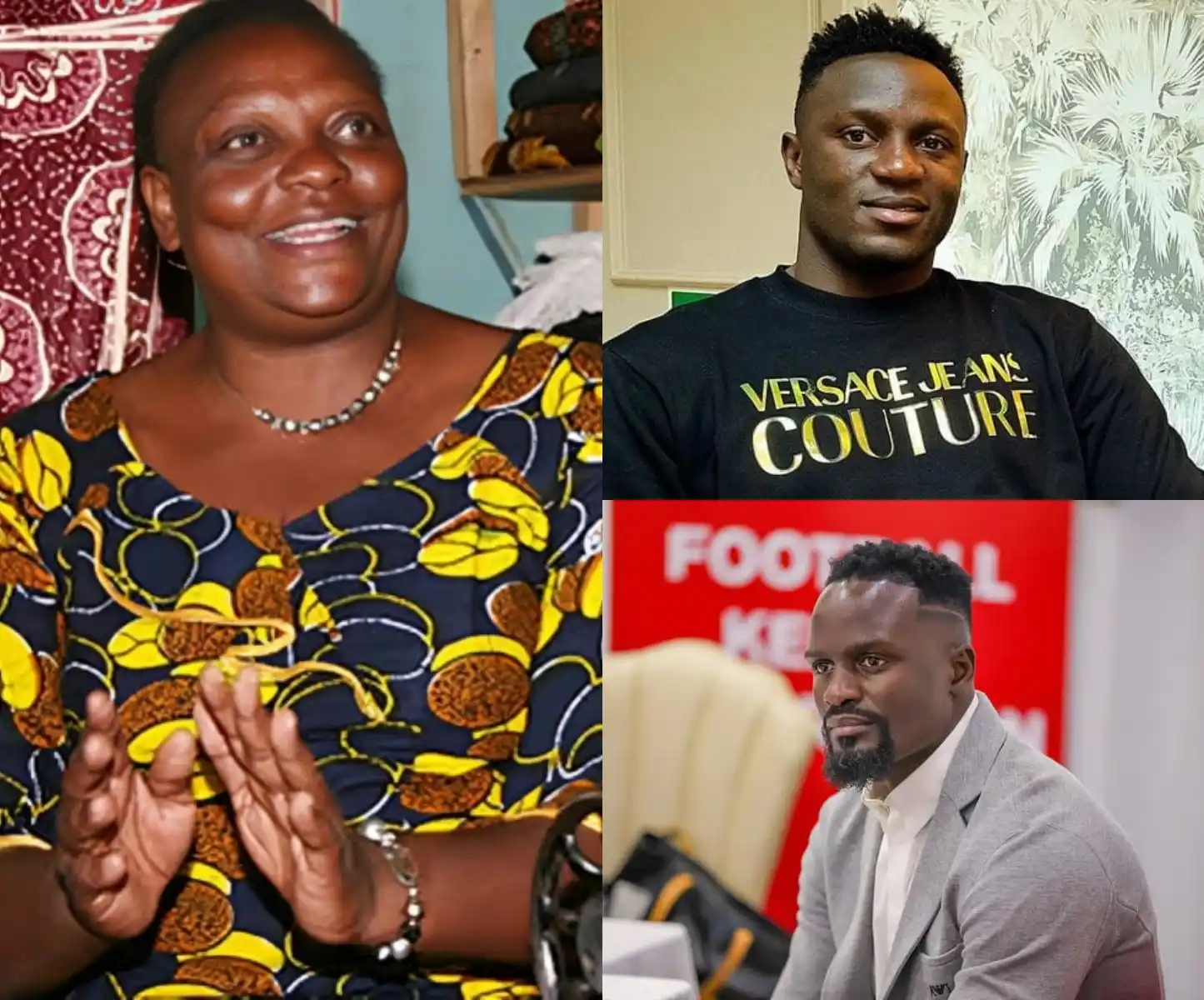 Image from TUKO News Daily: 💔 Mama Mildred Wanyama, mother to Kenyan football stars Victor Wanyam...