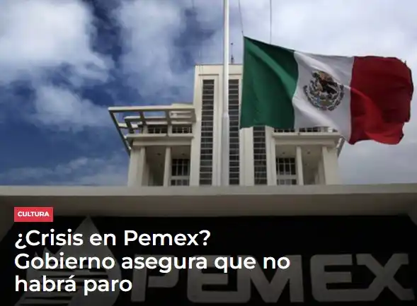 Image from Meganoticias: 🤵🏻‍♀️🇲🇽 🗣️ La presidenta Claudia Sheinbaum aseguró que no hay rie...