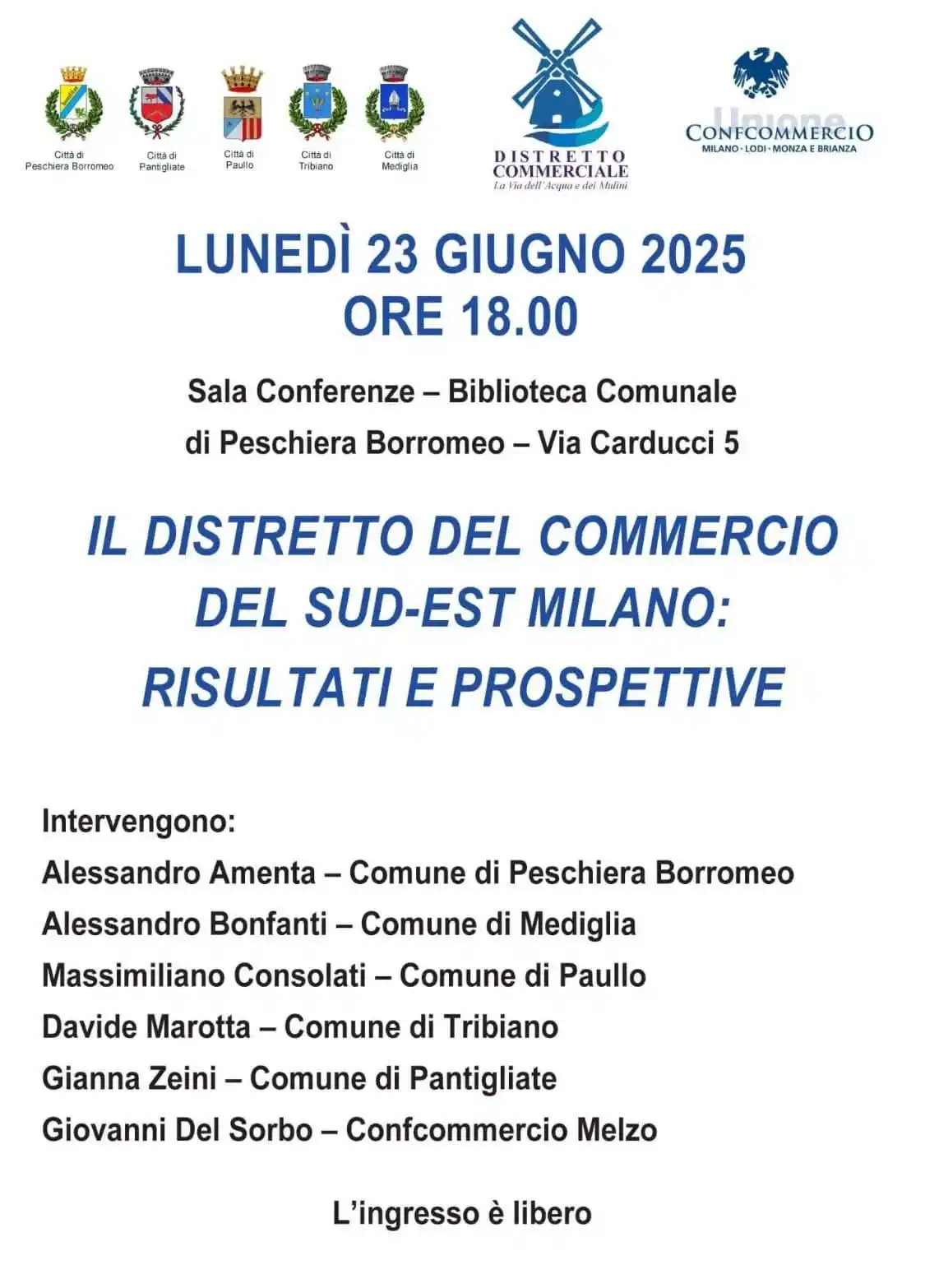 Image from Città di Paullo: 📣 Paullo c’è! Invitiamo tutta la cittadinanza LUNEDÌ 23 GIUGNO 2025 ...