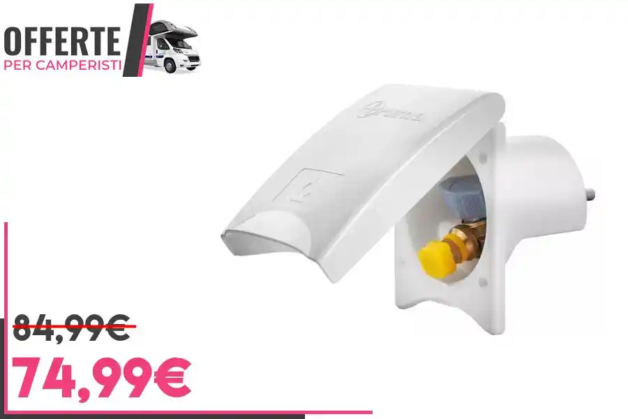 Image from OFFERTE per CAMPERISTI: *Presa gas esterna Truma con sgancio rapido* 💰 *74,99€* anziché 84,9...