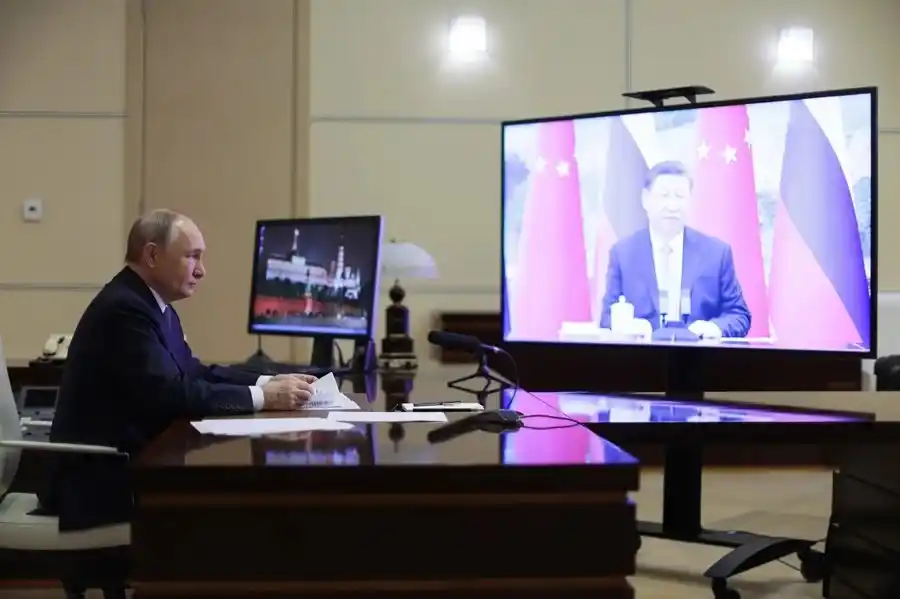 Image from Los Periodistas: Putin y Xi condenan «firmemente» las acciones de Israel contra Irán | ...